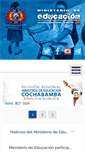 Mobile Screenshot of minedu.gob.bo